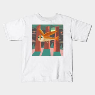 BARN OWL Kids T-Shirt